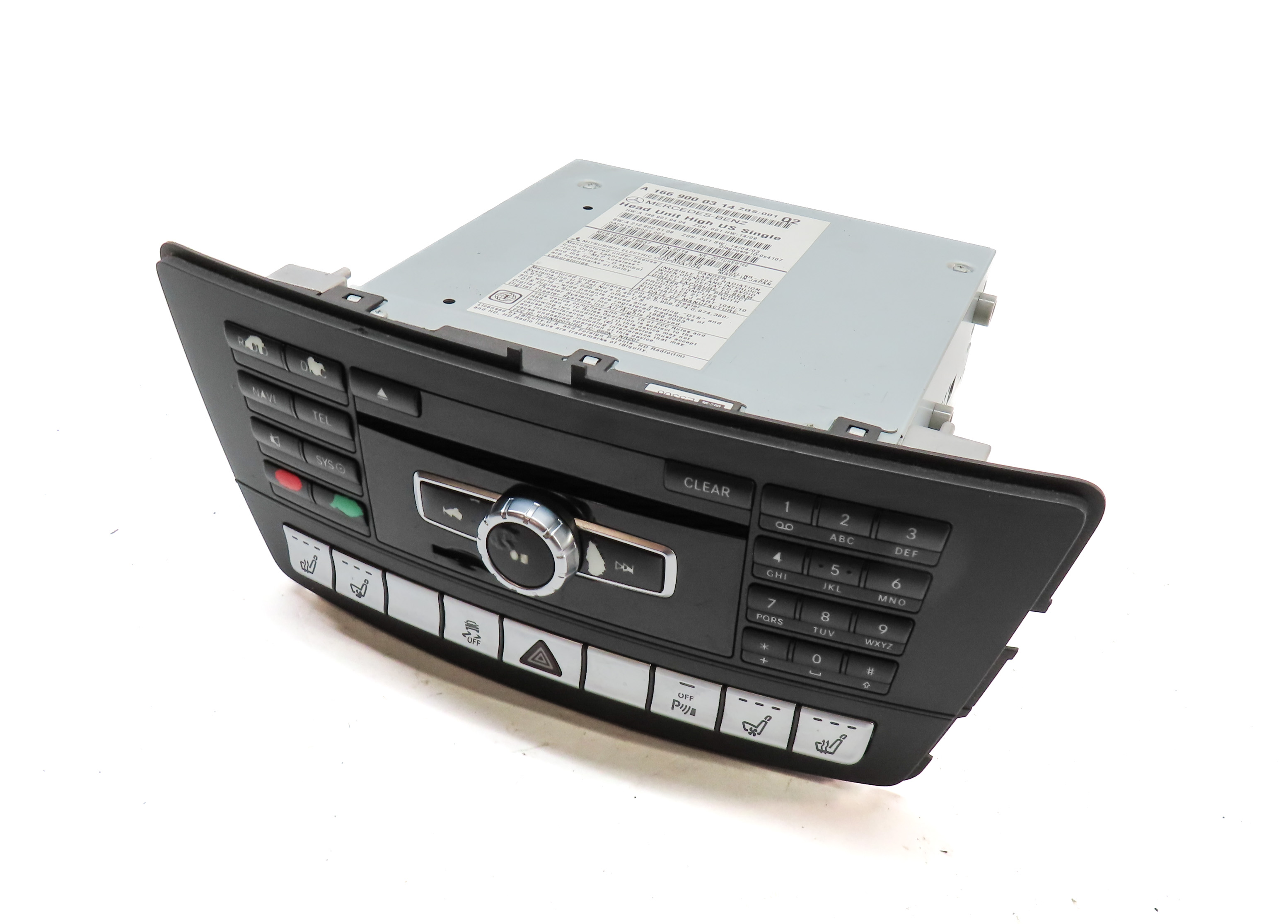 15-16 MERCEDES GL350 GL450 GL550 ML350 (X166) RADIO STEREO NAVIGATION RECEIVER — exact item pictured